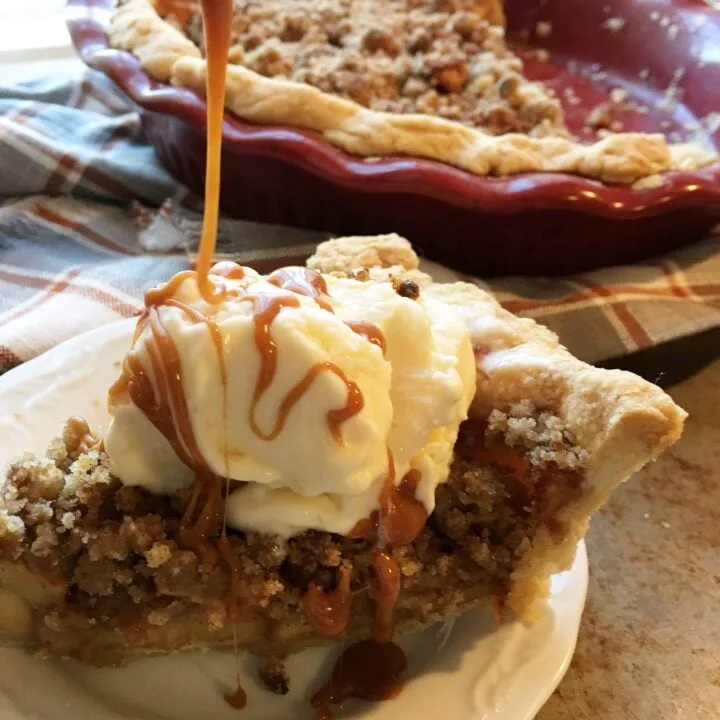 Deep Dish Dutch Crumb Apple Pie