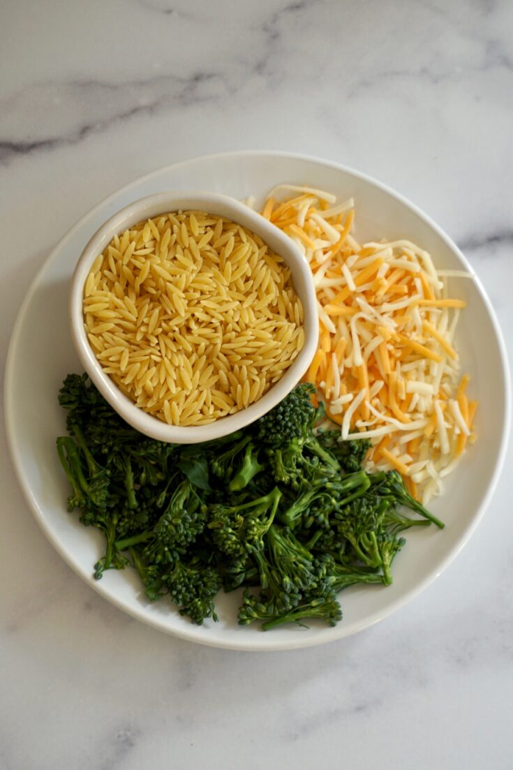Broccoli and Cheese Orzo, Kid Friendly in Minutes Humble Oven