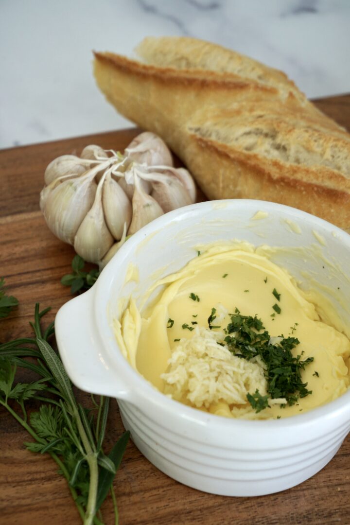 Easy Baguette Garlic Bread Humble Oven