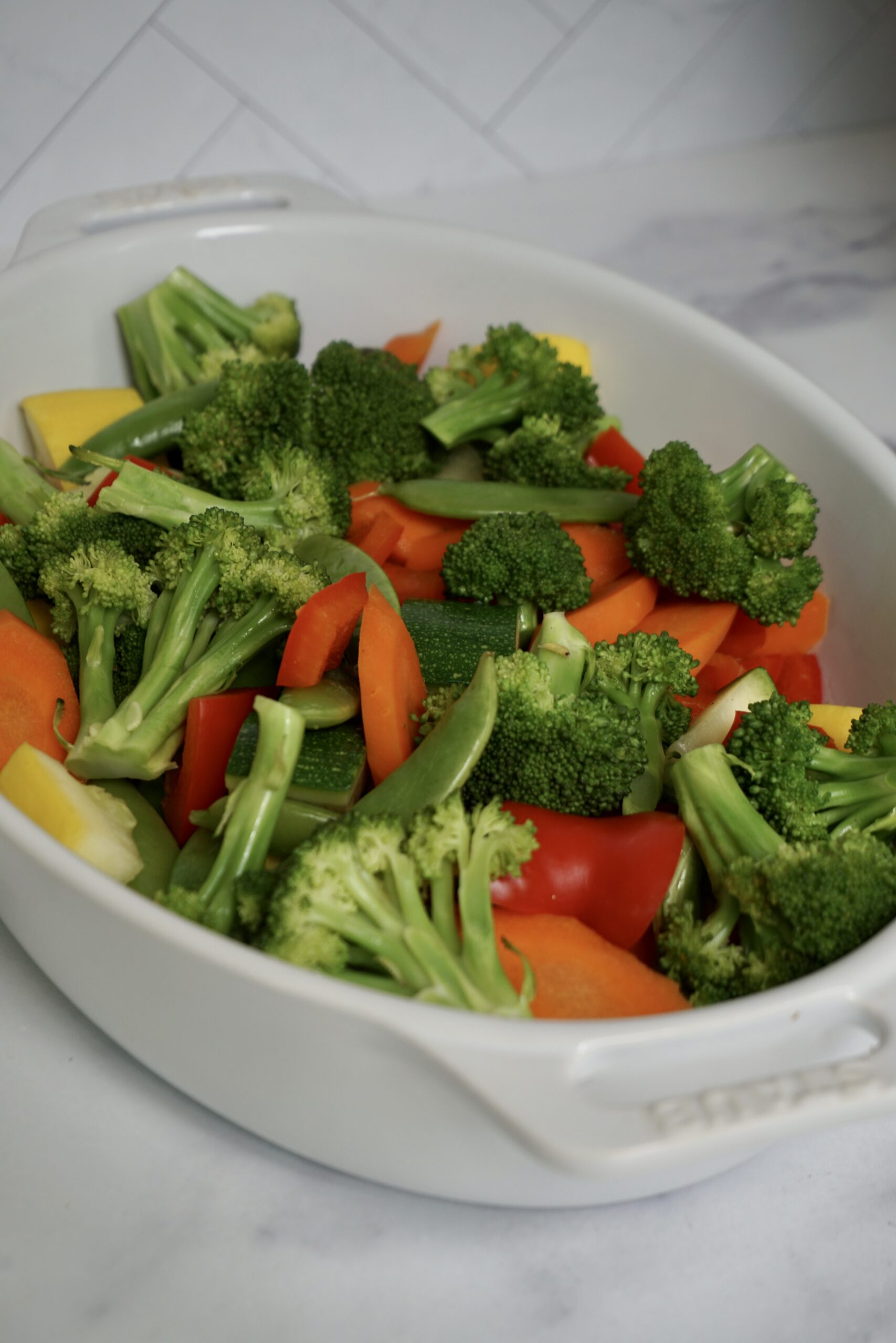 Steaming vegetables in the Instant Pot Humble Oven