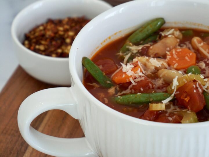 Vegetable Soup with V8 - Humble Oven