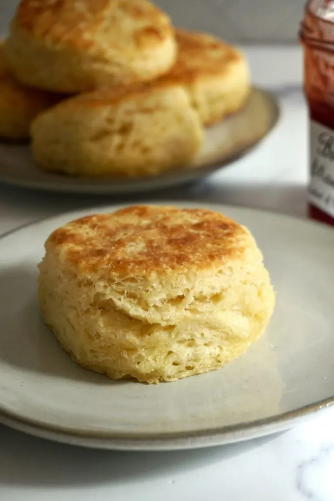 biscuit on plate