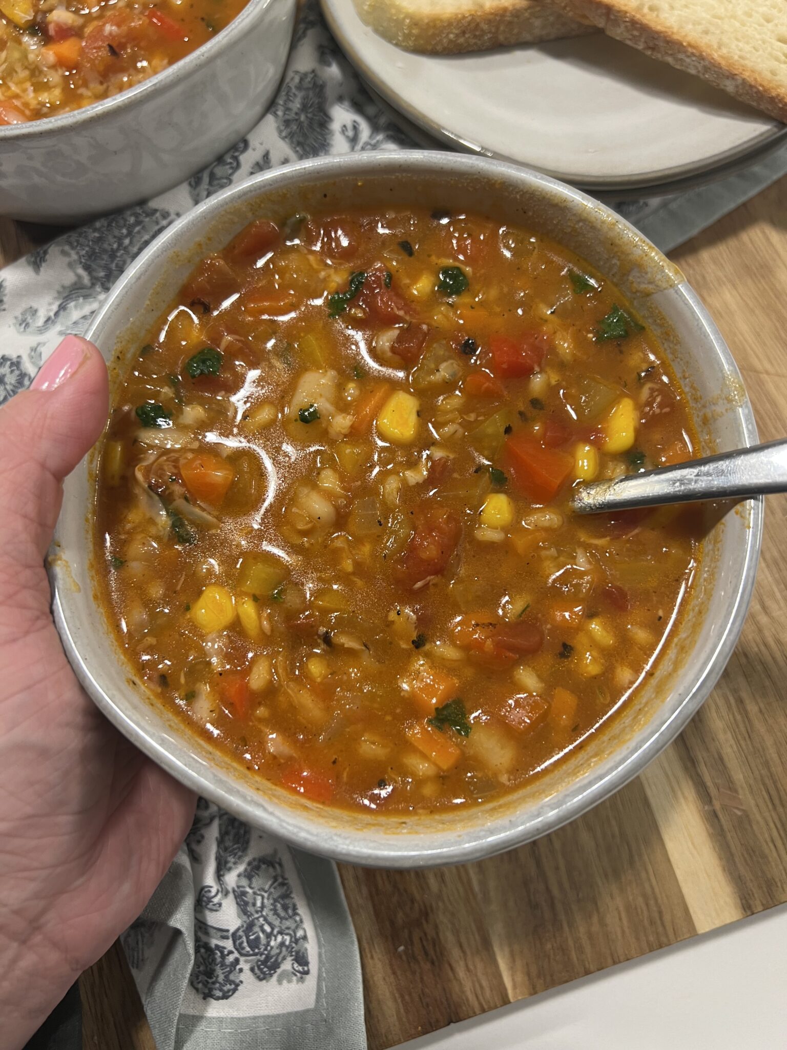 Panera Hearty Ten Vegetable Soup Copycat Recipe Humble Oven